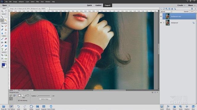 How You Can Use Adobe Photoshop Elements to Change Color of an Object смотреть онлайн