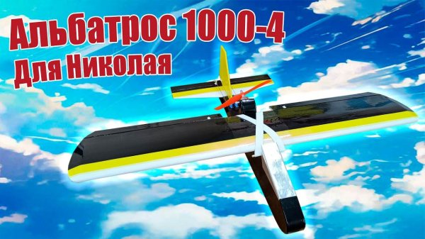Модель самолета Альбатрос 1000-4 для Николая / ALNADO