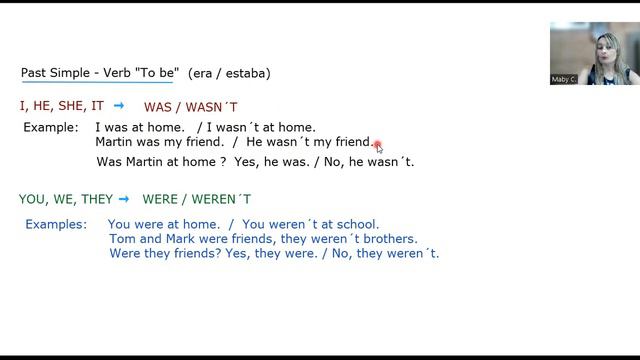 Past Simple - Verb "To be" смотреть онлайн