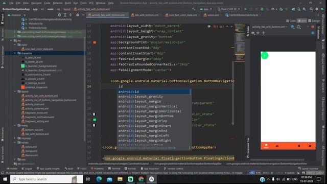 How to Implement Bottom Navigation in Android Studio Kotlin смотреть онлайн