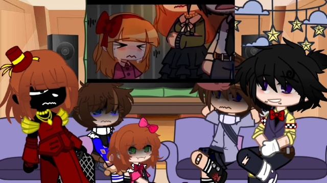 PAST AFTON FAMILY REACT TO ELIZABETH | ANGST | GACHA | 2/4 смотреть онлайн