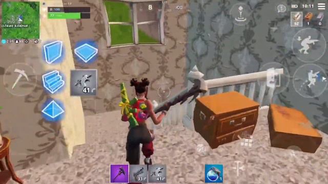 30fps Play in iPhone 6S(fortnite).Фортнайт на телефоне Айфон 6С 30 FPS смотреть онлайн