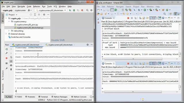 Cryptocurrency 02 (public version) - Python + Blockchain + PoW + P2P смотреть онлайн