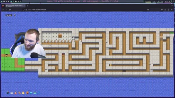 Learn VIM in a game - Vim Adventures