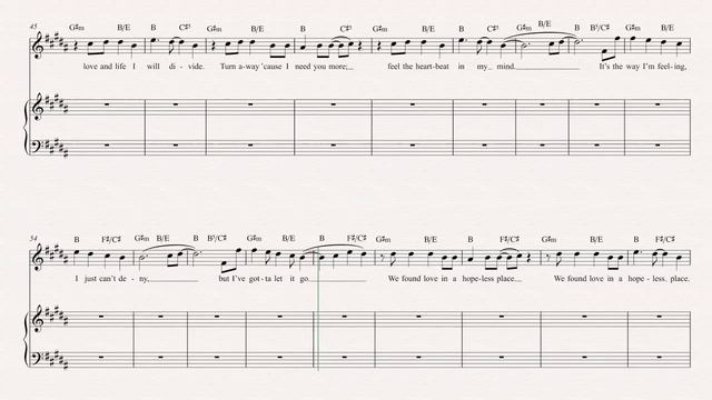 Cornet - We Found Love - Rihanna Sheet Music, Chords, & Vocals смотреть онлайн