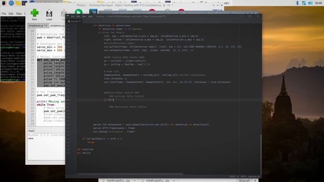 How to build a Raspberry Pi Pan Tilt Tracking | OpenCV AI Kit Tutorial | 2021 | App #4 смотреть онлайн