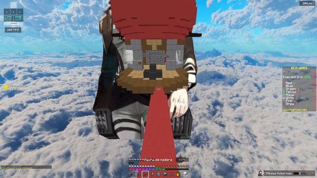 Mikasa Ackerman 64x - MINECRAFT BEDWARS PVP TEXTURE PACK 1.8.9 (Anime texture pack) | JAVA & BEDROC смотреть онлайн