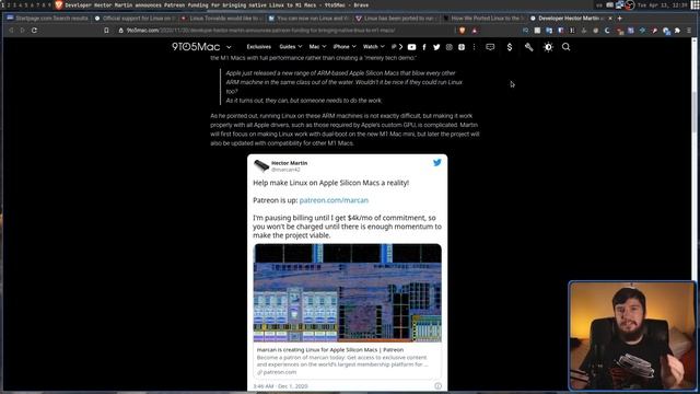 Native M1 Mac Support Coming Soon To Linux смотреть онлайн