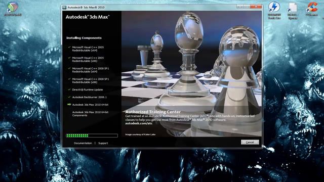 установка 3ds max 2010 64 bit смотреть онлайн