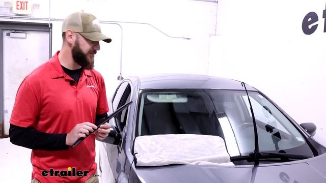 etrailer | Michelin Cyclone Windshield Wiper Blade Installation - 2018 Nissan Altima смотреть онлайн
