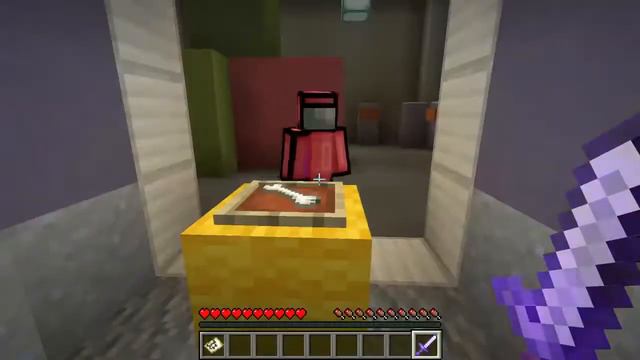 AMONG US Изображенный в Майнкрафте взгляд самозванца смотреть онлайн