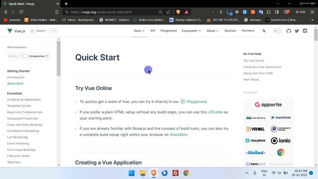 Vue.js - The Progressive JavaScript Framework Install in 5 Min смотреть онлайн