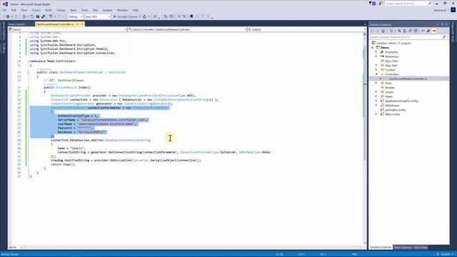 Switching the Dashboard’s Data Connection String at Runtime in an ASP.NET MVC Application смотреть онлайн