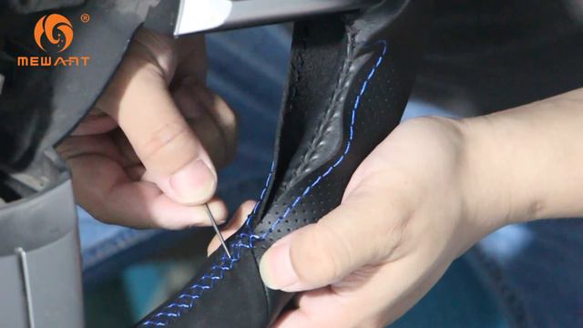 MEWANT-- for Mazda MX-5 RX-8 CX7 Steering Wheel Cover Installation