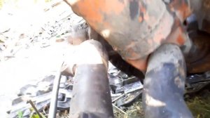 дт 75 снимаем бортовую.