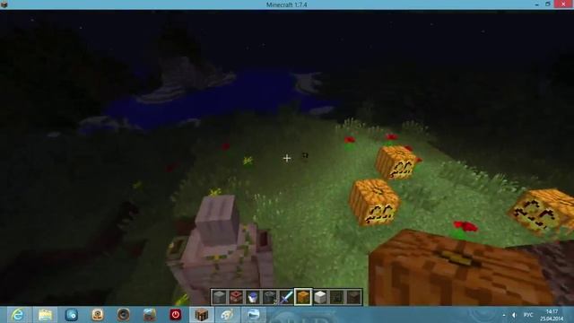 Minecraft - делаем разных мобов из блоков! смотреть онлайн