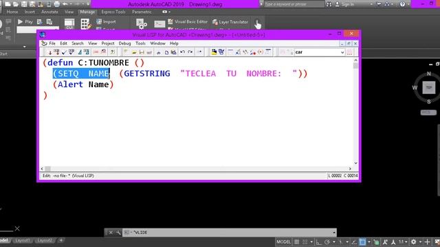 AutoLISP PARA AUTOCAD Tutorial 002 Variables y Pedir Informacion Al Usuario смотреть онлайн
