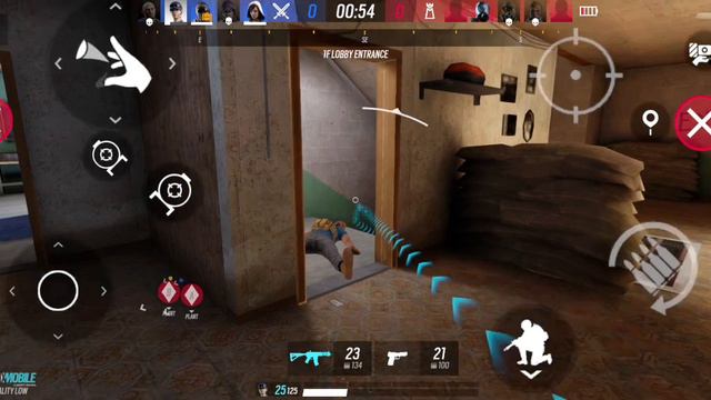 Первое включение в игру!!!/Rainbow Six Mobile #1 смотреть онлайн