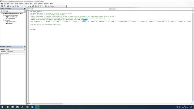 How to Parse JSON in Excel? JsonConverter Excel | Excel VBA Json Parser смотреть онлайн