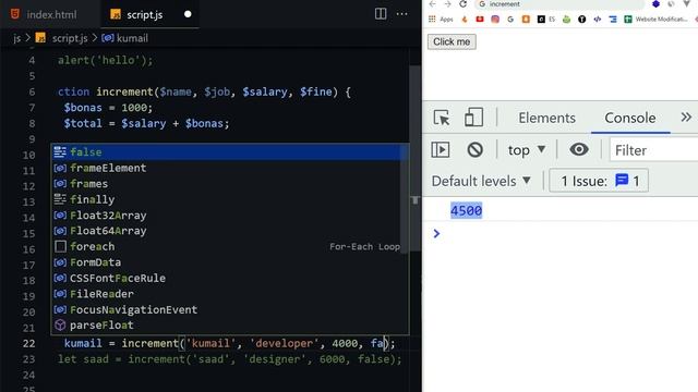 JavaScript Functions Part 2 | Lesson 14 | JavaScript Tutorial Beginning to Advance in Hindi/Urdu смотреть онлайн