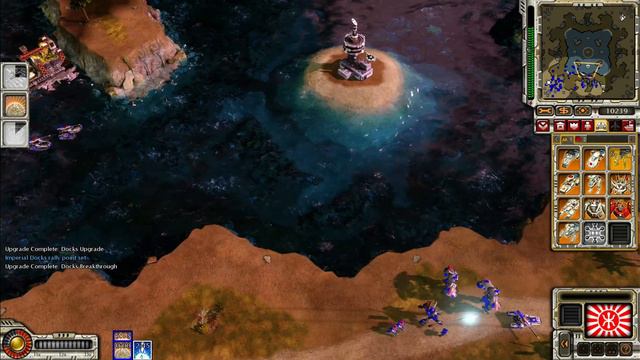 C&C Red Alert 3 - Uprising Reborn Mod - Empire of The Rising Sun / Giga Attack смотреть онлайн