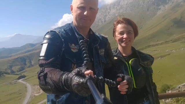 Эльбрус. Хонда Gold wing, смогла. смотреть онлайн