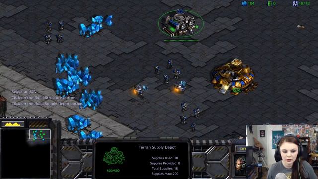 Starcraft Remastered, Chapter 1: Terran Tutorial смотреть онлайн