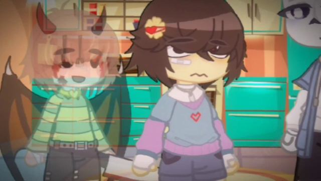 POV : Fanon Chara 😚 || Undertale Gacha Club / Nox Meme || My AU ⚡ || смотреть онлайн