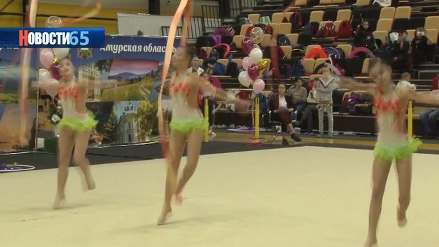 Сила в танце… Художественные гимнастки поборолись за звание лучших на Дальнем Востоке. смотреть онлайн