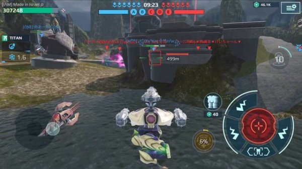 Phantom на крутых пушках Snaer Skadi War Robots