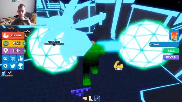 ШОК! ПОПАЛ В ТОП МИРА + КАК ПОПАСТЬ В ВИП ЗОНУ БЕСПЛАТНО В Lifting Heroes ROBLOX смотреть онлайн