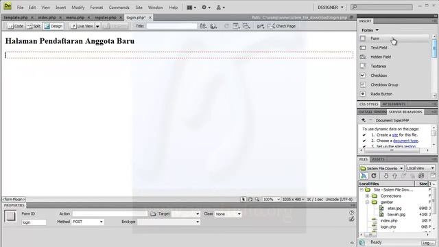 Membuat Md5 Password, Login, dan Link Menu dengan PHP смотреть онлайн