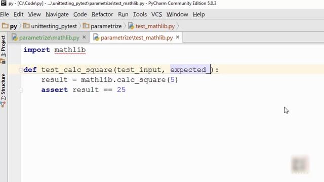 Python unit testing - pytest parameters смотреть онлайн
