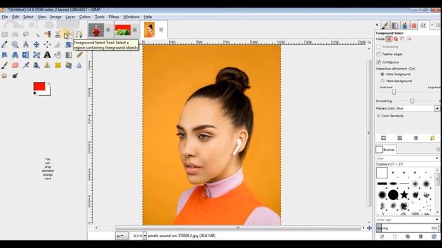 3 Ways to Remove Background Using GIMP Software смотреть онлайн
