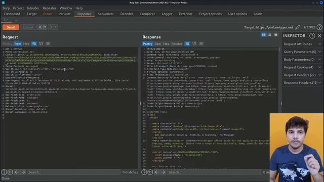 Intercepting http Requests & Responses with Burpsuite | An Overview of HTTP request and response смотреть онлайн
