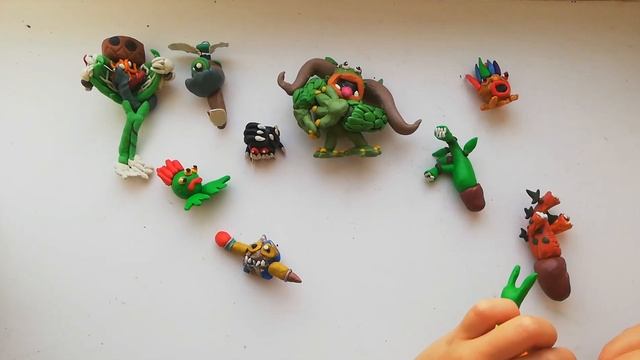 Лепим из пластилина коллекцию "Мои поющие монстры" ? смотреть онлайн