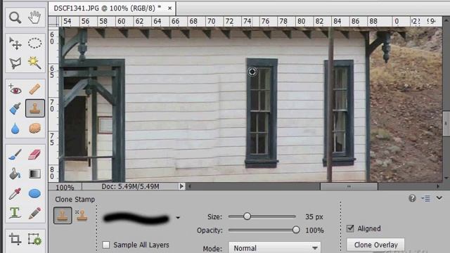 How to Use the Clone Stamp Tool in Adobe Photoshop Elements 15 14 13 12 11 Tutorial смотреть онлайн