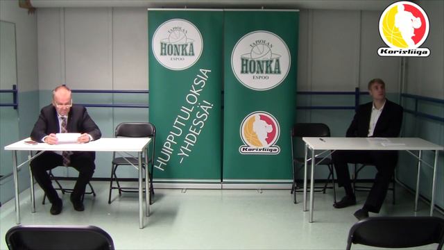 Tapiolan Honka - Kataja Basket 4.10.2014 Postgame смотреть онлайн