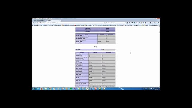 PHPInfo Explanation смотреть онлайн