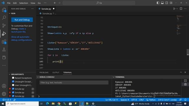 Python, 5 Önemli (Güçlü) Fonksiyon; Lambda, Filter, Map, Zip, Enumerate смотреть онлайн