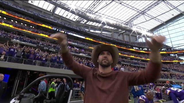 Gjallarhorn, Skol Chant Fire Up Fans Pregame | Minnesota Vikings смотреть онлайн