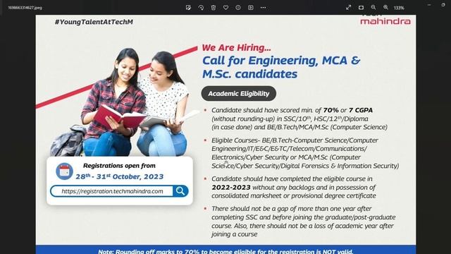 Tech Mahindra Latest Recruitment | Salary 5.5LPA | tech mahindra jobs for freshers | Exam Pattern смотреть онлайн