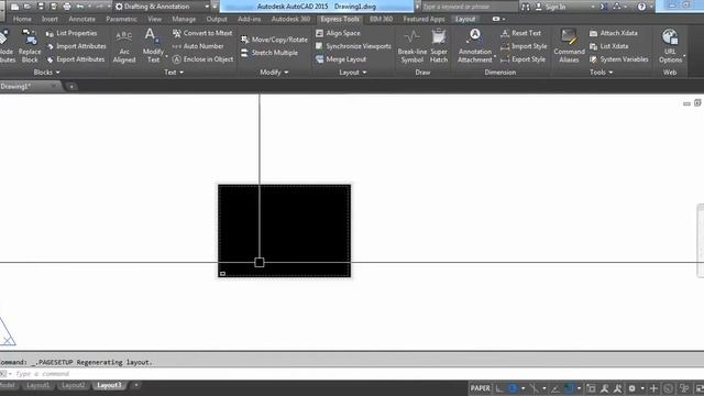 AutoCAD Layout Tutorial | How to set plot area layout AutoCAD 2015 смотреть онлайн