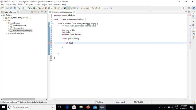 5. Core Java - Check Given number is Prime or Not using While loop смотреть онлайн