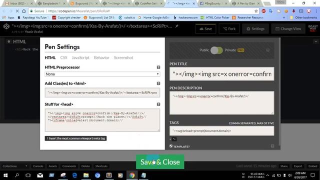 Codepen xss смотреть онлайн