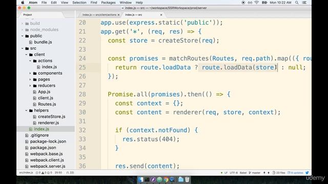 Promise all Failures | Error Handling | Server Server Side Rendering with React and Redux смотреть онлайн