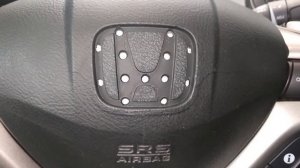 Замена эмблемы на руле. Н