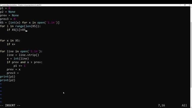 Advent of Code 2021 - Day 1 смотреть онлайн
