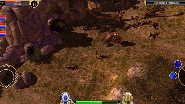 [Titan Quest, Summoner] Act I - A Master Blacksmith (Village of Ambrossos) смотреть онлайн