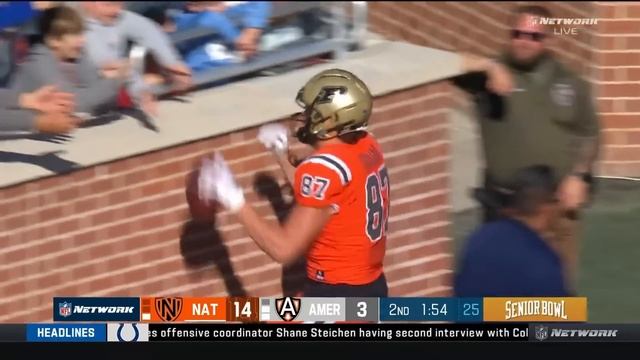 Senior Bowl | 2023 College Football Highlights смотреть онлайн
